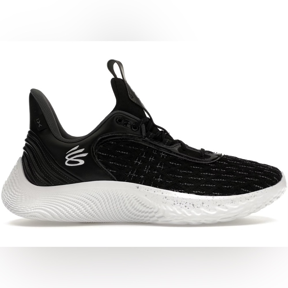 Under Armour Curry Flow 9 Black/White size 8.5 MEN’S BASKETBALL SHOES